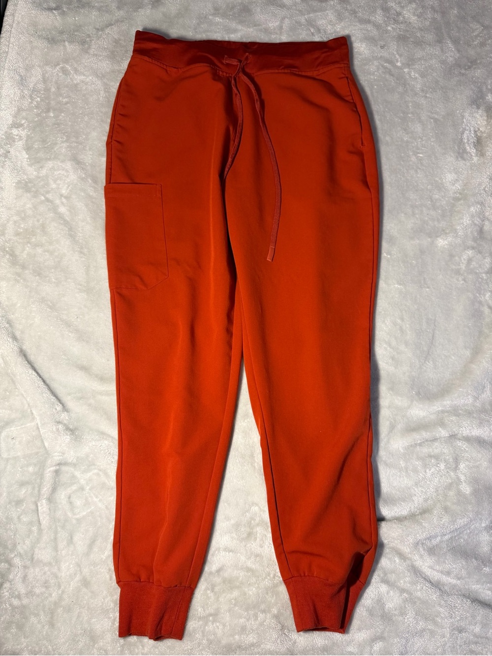 “Rust” mandala scrub pants